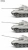 Meng Model 72-010 German Heavy Tank Sd.Kfz. 182 King Tiger (Porsche Turret) 1/72